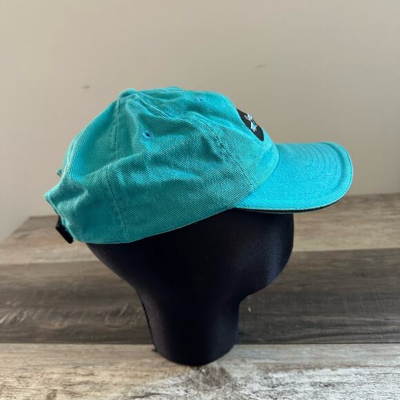 Vintage Teal Nike White Tag NFL Pro Line Carolina Panthers Football Hat - Picture 2 of 8